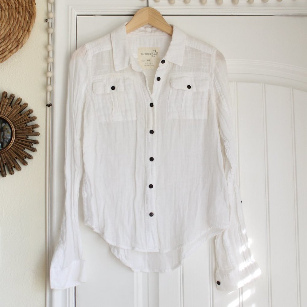 Free People Long Sleeve Shirt
